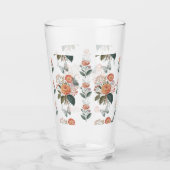 Verre Charme à fleurs avec ailes de papillon (Devant)