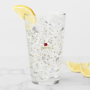 Verre Charme classique : des étoiles de Noël rétro en ve