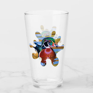 Verre Chasse au canard à bois, Lunettes de boisson, Chas