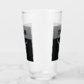 Verre Chasse au cerf robuste Nom du canard Argent Noir (Gauche)