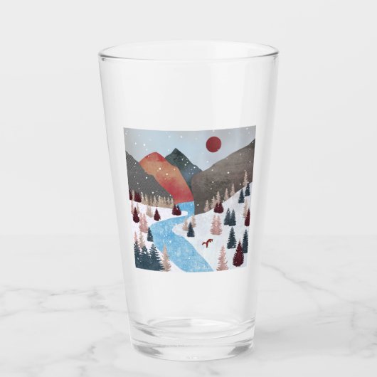 Verre Chasse hivernale Fox (Devant)