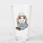 Verre Chat adorable en Mug Conception de vacances - Chat (Dos)