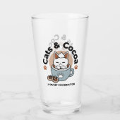 Verre Chat adorable en Mug Conception de vacances - Chat (Dos)