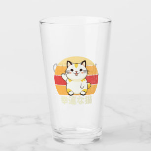 Verre Chat chanceux
