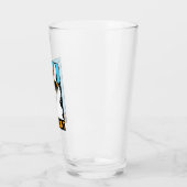 Verre Chat Cool amusant (Gauche)