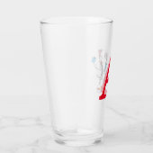 Verre Chat dans l'acte d'équilibre Monogramme Z (Droite)