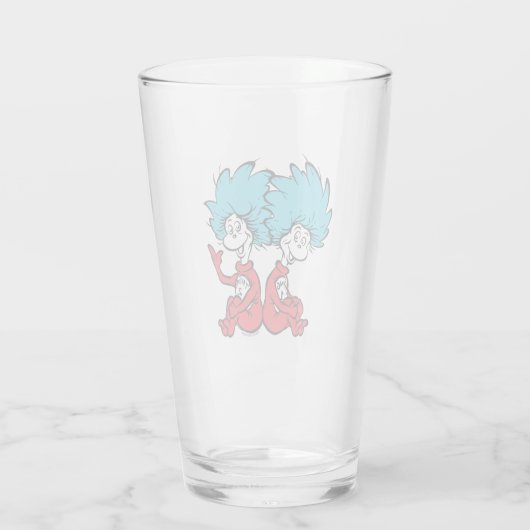 Verre Chat dans le Casquette Chose Un & Chose Deux (Dos)