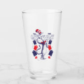 Verre Chat dans le Casquette | Lecture de livres (Devant)