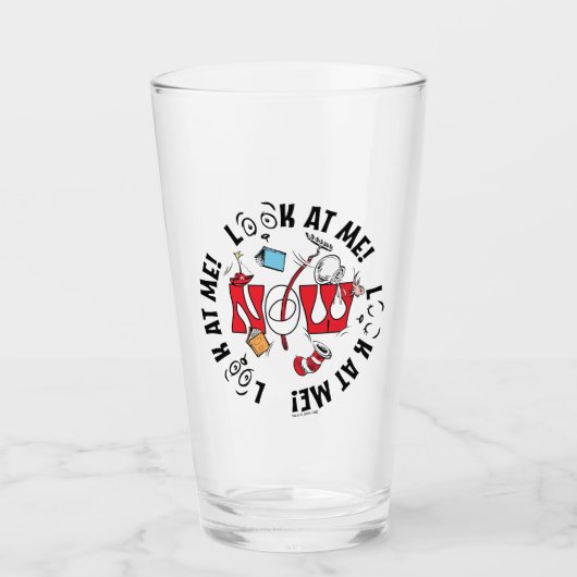 Verre Chat dans le Casquette | Regarde-Moi ! Regarde-Moi (Devant)