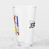 Verre Chat de Mondrian (Gauche)