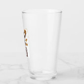 Verre Chat de snack de cirque � Drôle de chat jongleur d (Gauche)