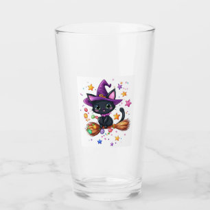 Verre Chat de sorcière de bonbons