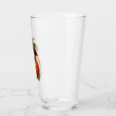 VERRE CHAT DRÔLE MIGNON CITROUILLE (Gauche)