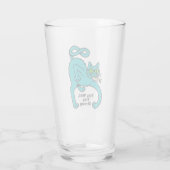 Verre Chat Expressif Excentrique (Dos)