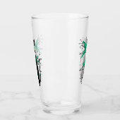 Verre Chat frais moderne de la rétro moitié du siècle (Gauche)