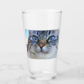 Verre Chat gris (Devant)