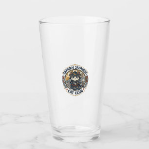 Verre Chat japonais samouraï Art vectoriel POD - Samoura