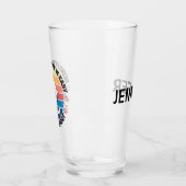 Verre Chat Kawaii blanc mou (Gauche)