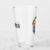 Verre Chat Kawaii blanc mou (Droite)
