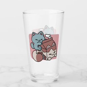 Verre Chat Mignon Lait Chocolat – Boisson Confort et Chi