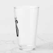 Verre chat noir (Gauche)