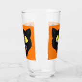 Verre Chat noir d'Halloween (Gauche)