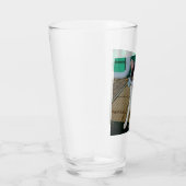 Verre Chat noir et blanc (Droite)