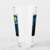 Verre Chat noir Starry Nuit Van Gogh Chat Selfie (Gauche)
