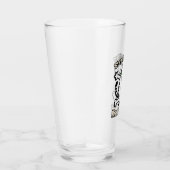 Verre Chat Restez Positif (Droite)