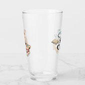 Verre Chats, Livres et Café Cute (Gauche)