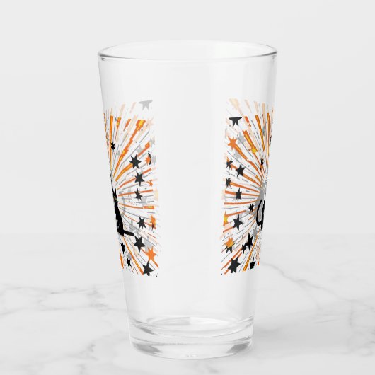 Verre Chats rétro & Starburst atomique Moderne milieu du (Droite)