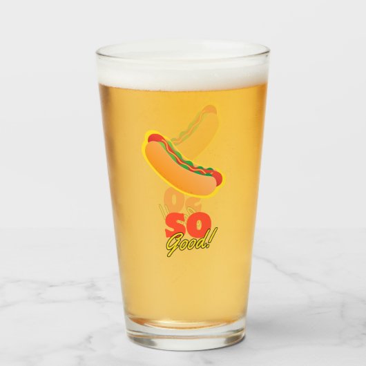 Verre Chaud Chien Si Bien ! (Dos (rempli))