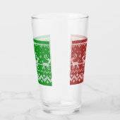 Verre Chaudron moche Le Père Noël traîne et rennes (Droite)