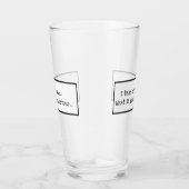 Verre Chauffeur Drôle Désigné Superhero Typographie (Droite)