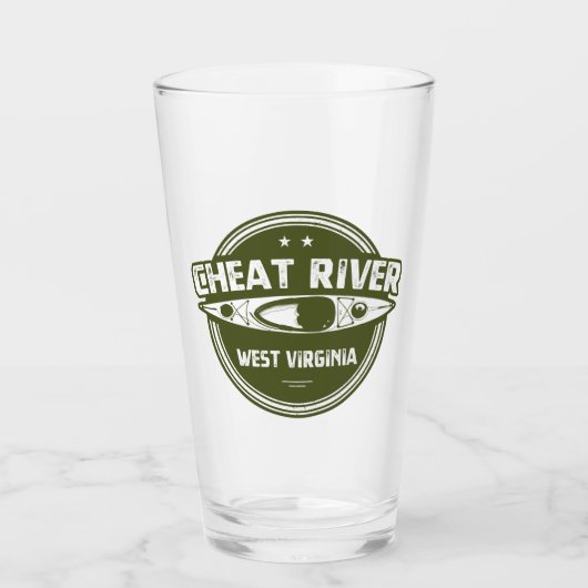 Verre Cheat River, Virginie-Occidentale (Devant)