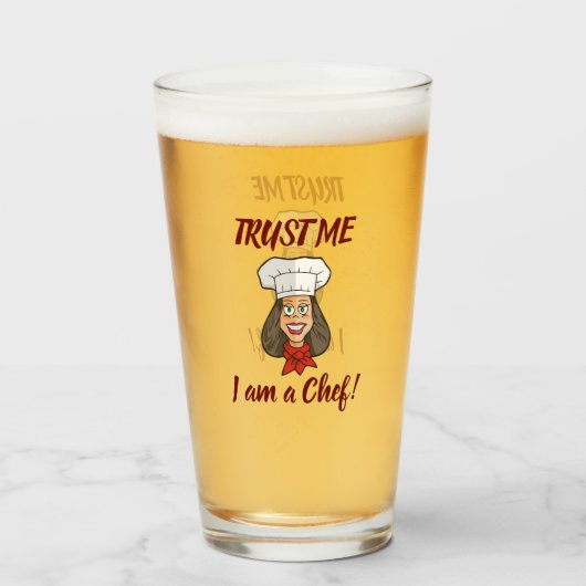 Verre Chef femme (Devant (rempli))