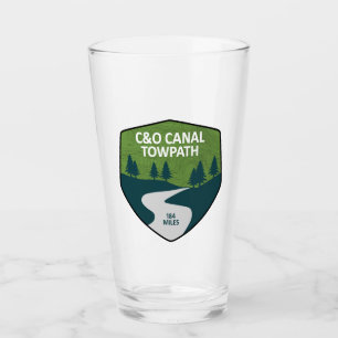 Verre Chemin d'accès du canal C&O