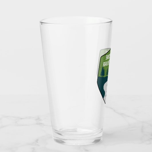 Verre Chemin de fer de commutation (Droite)