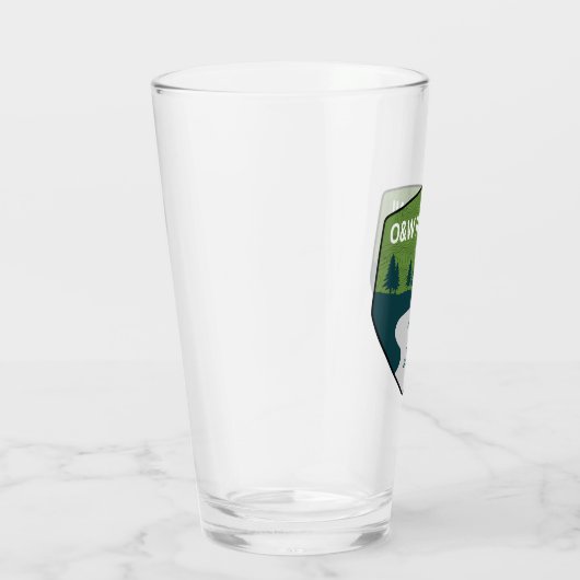 Verre Chemin de fer O&W (Droite)