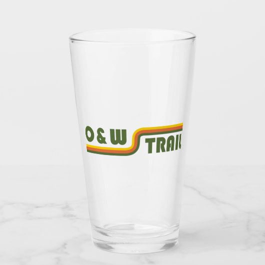 Verre Chemin de fer O&W (Devant)