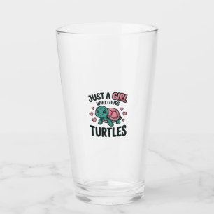Verre Chemise de gravure vintage fille amoureuse de tort