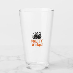Verre Chemise de maison hantée Halloween vintage Pretty