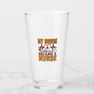 Verre Chemise vintage drôle d'infirmière Halloween mon b