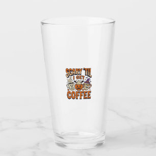 Verre Chemise vintage Halloween Café Épouvantable jusqu'