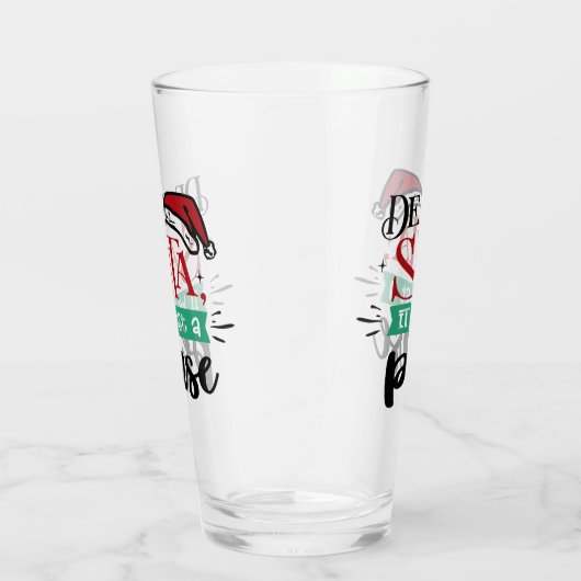 Verre Cher Père Noël, ce n'était qu'une phase | Noël drô (Droite)