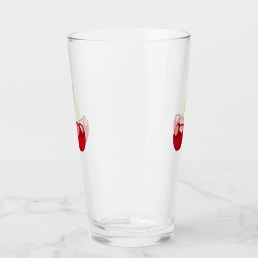Verre cherries two sides (Gauche)