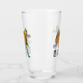 Verre Cheval à l'eau (Gauche)