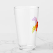 Verre Cheval coloré (Droite)