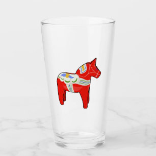Verre Cheval dalécarlien