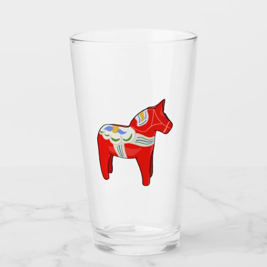 Verre Cheval dalécarlien (Devant)